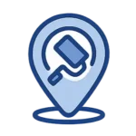 Icono zonas y localidades donde trabaja Pintor en Cartagena